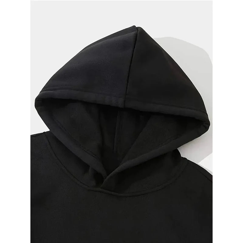 Women"s Slogan Graphic Kangaroo Pocket Drawstring Hoodies I'M HERE I'M AWAKE DON'T PUSH IT" Long Sleeve Sweatshirt Clothing